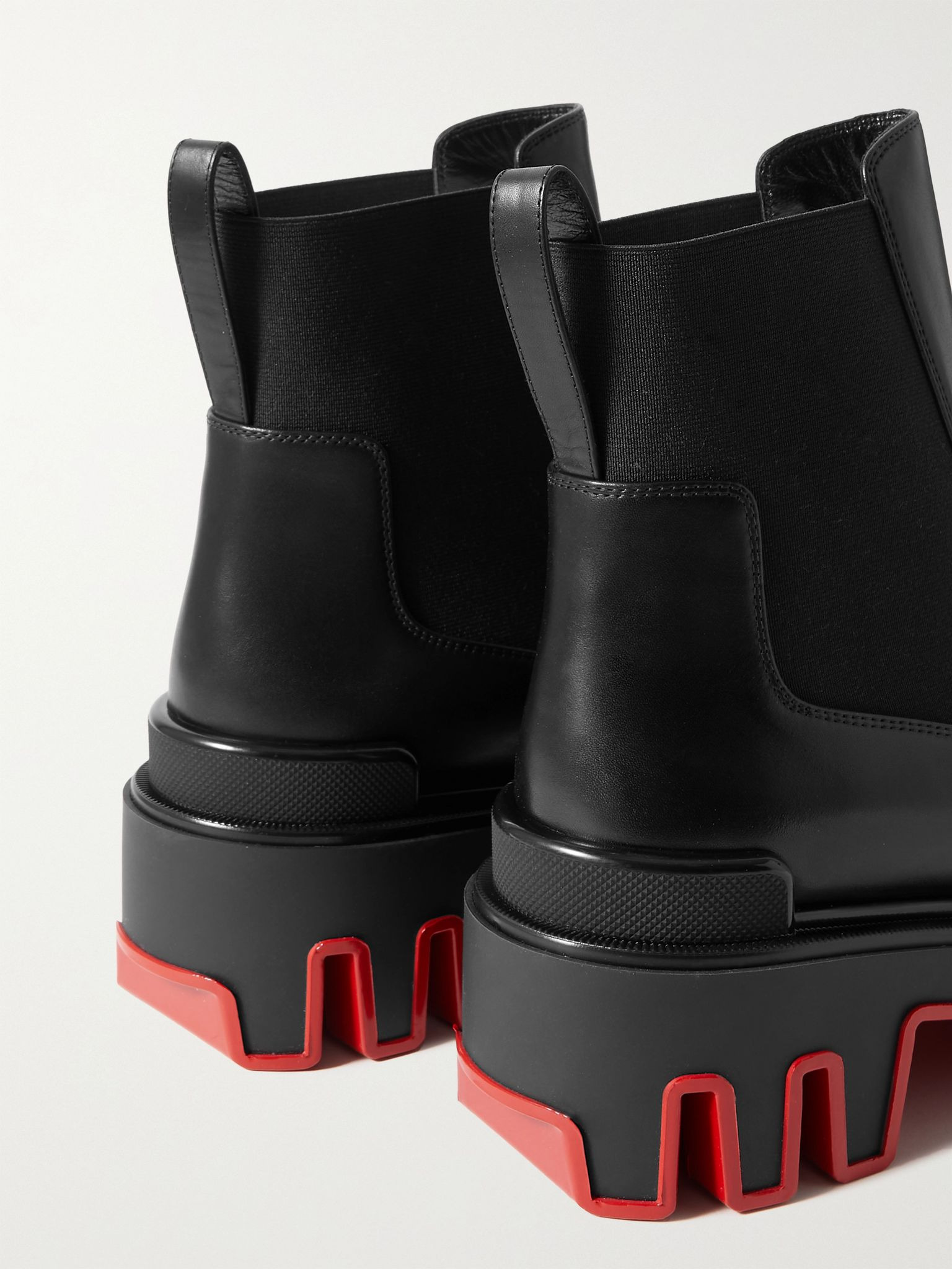 Marchacroche Dune leather Chelsea boots Black - 4