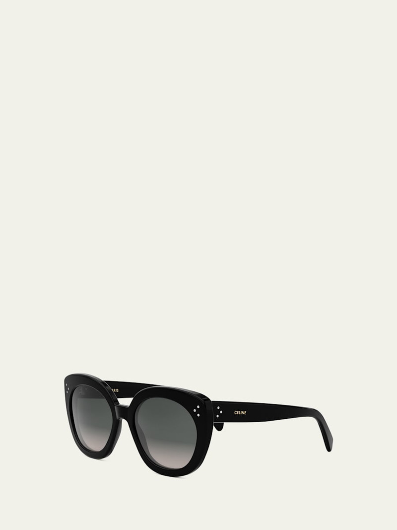 CELINE Bold 3 Dots Acetate Butterfly Sunglasses outlook