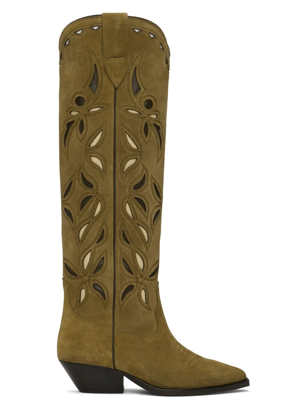 Denvee 40mm suede cowboy boots - 1