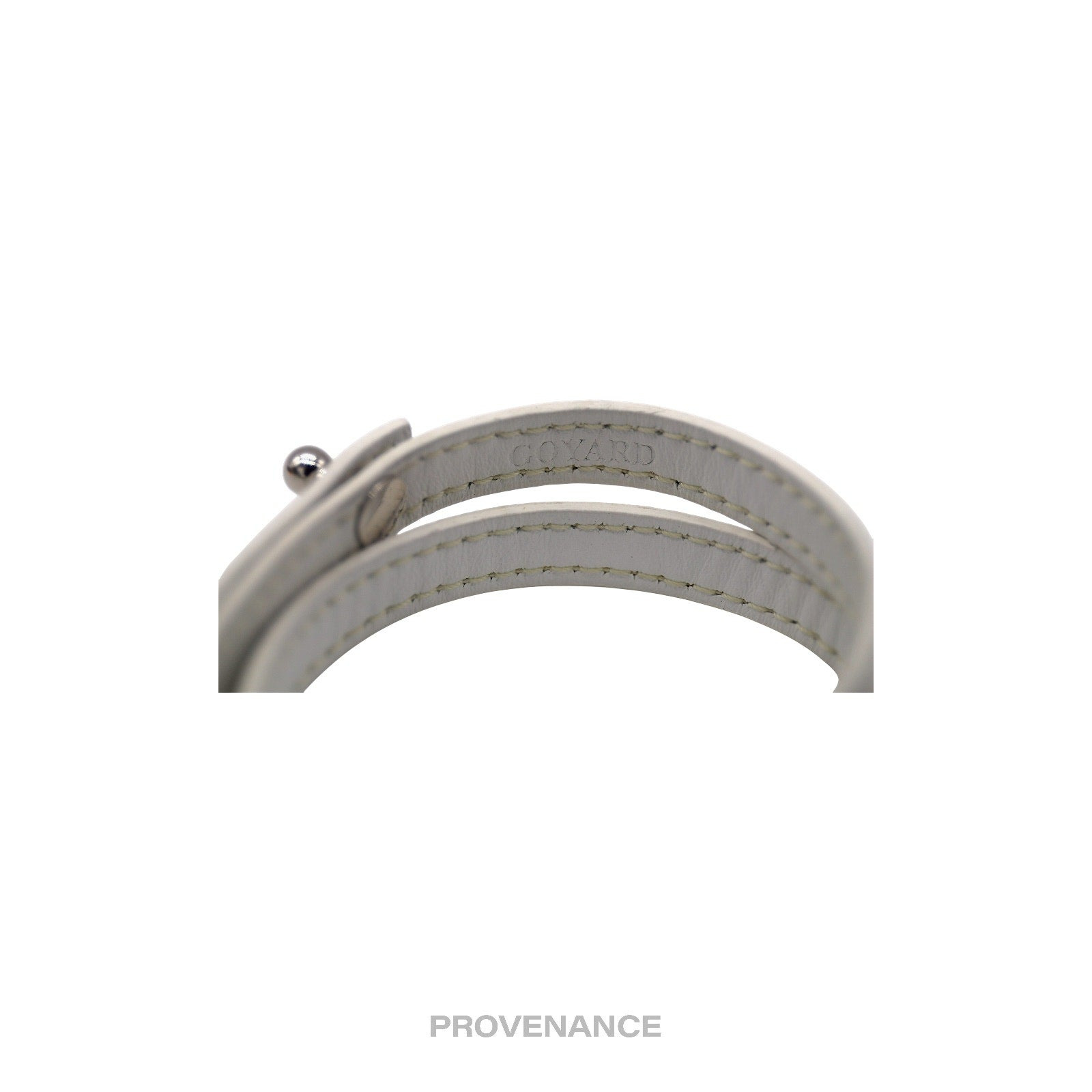 Goyard Double Wrap Bracelet - White Goyardine - 5