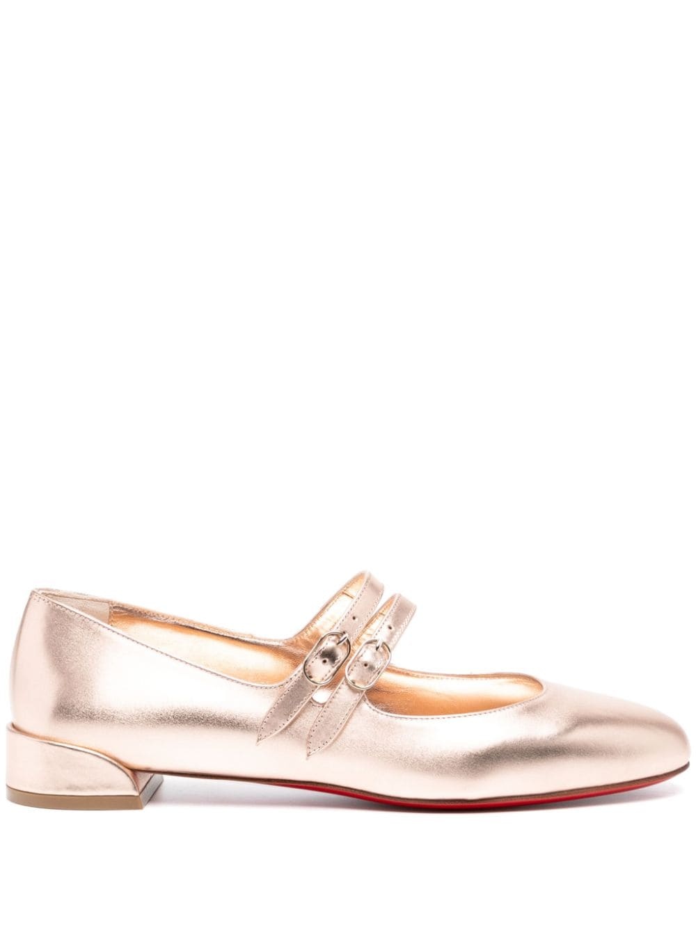 Sweet Jane leather ballerina shoes - 1