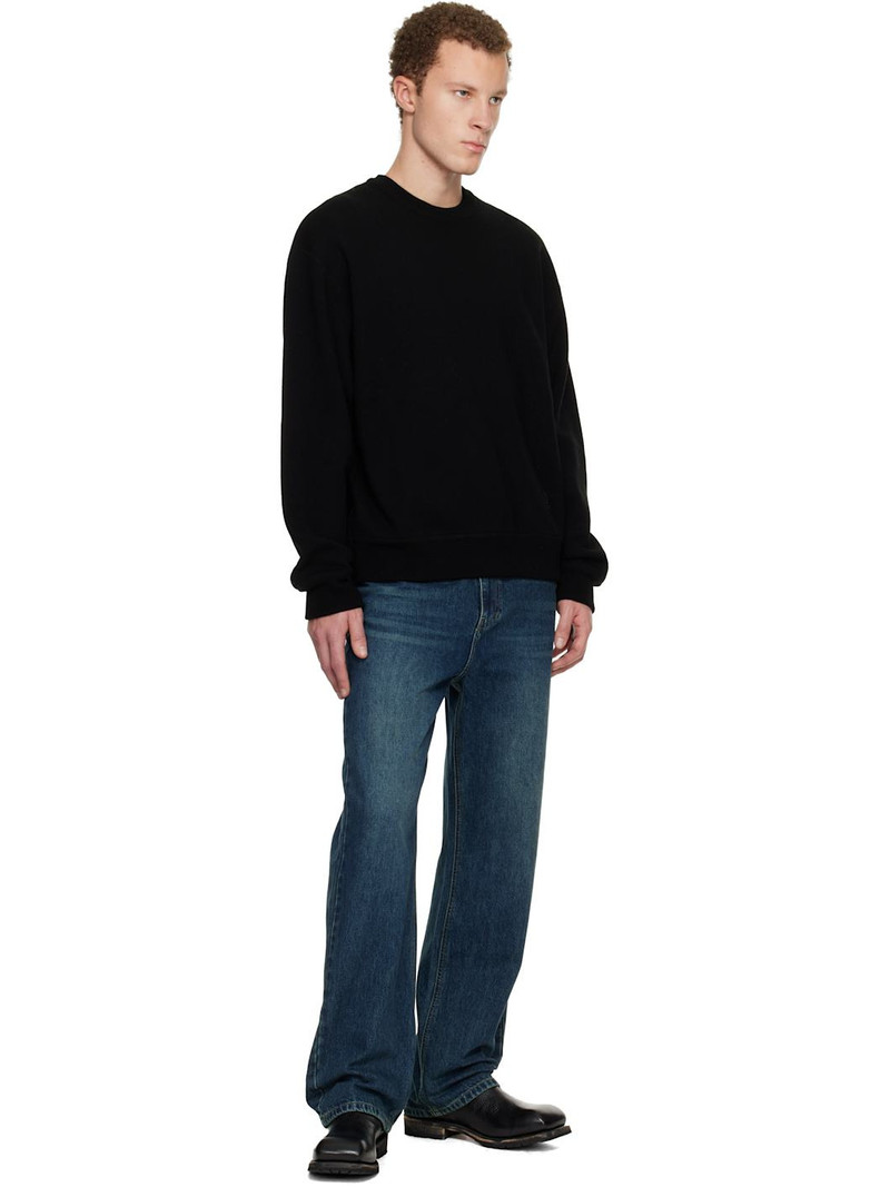 Wooyoungmi Black Round Neck Sweater outlook