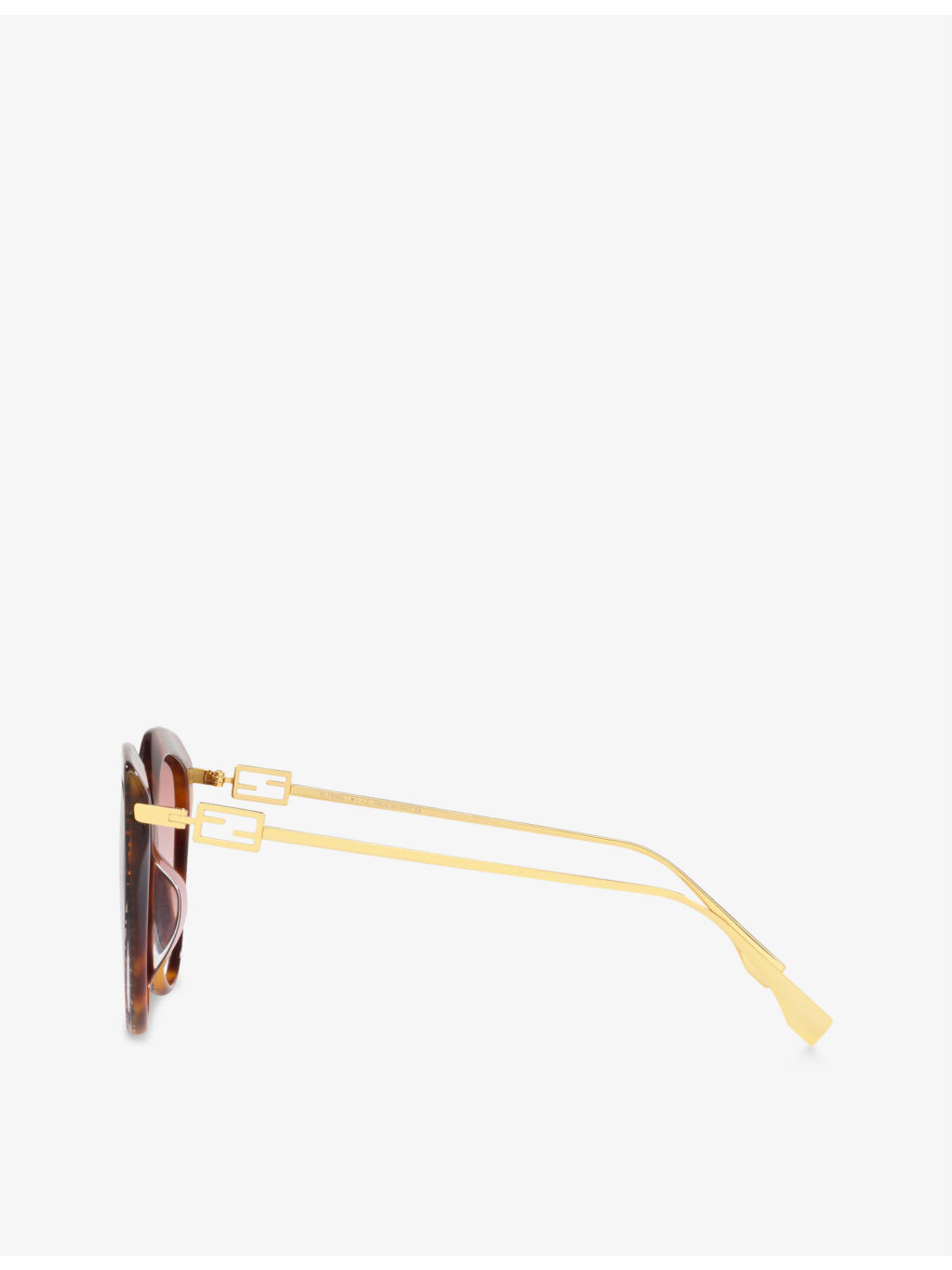 FE40011U logo-print acetate and metal sunglasses - 4