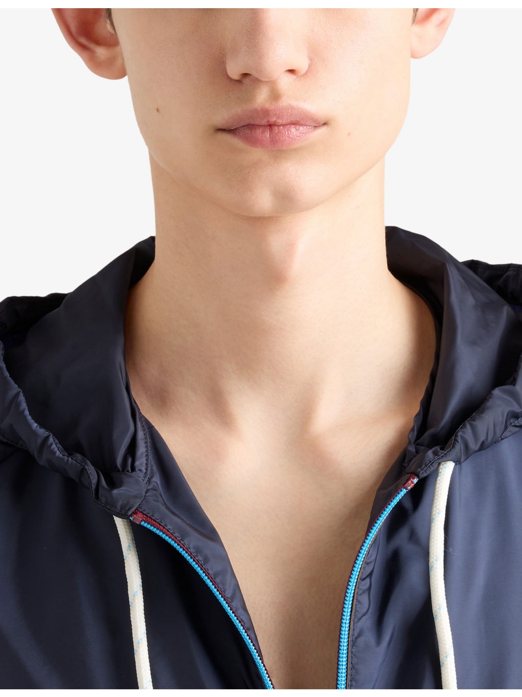 Re-Nylon Brand-Plaque Shell Jacket - 5