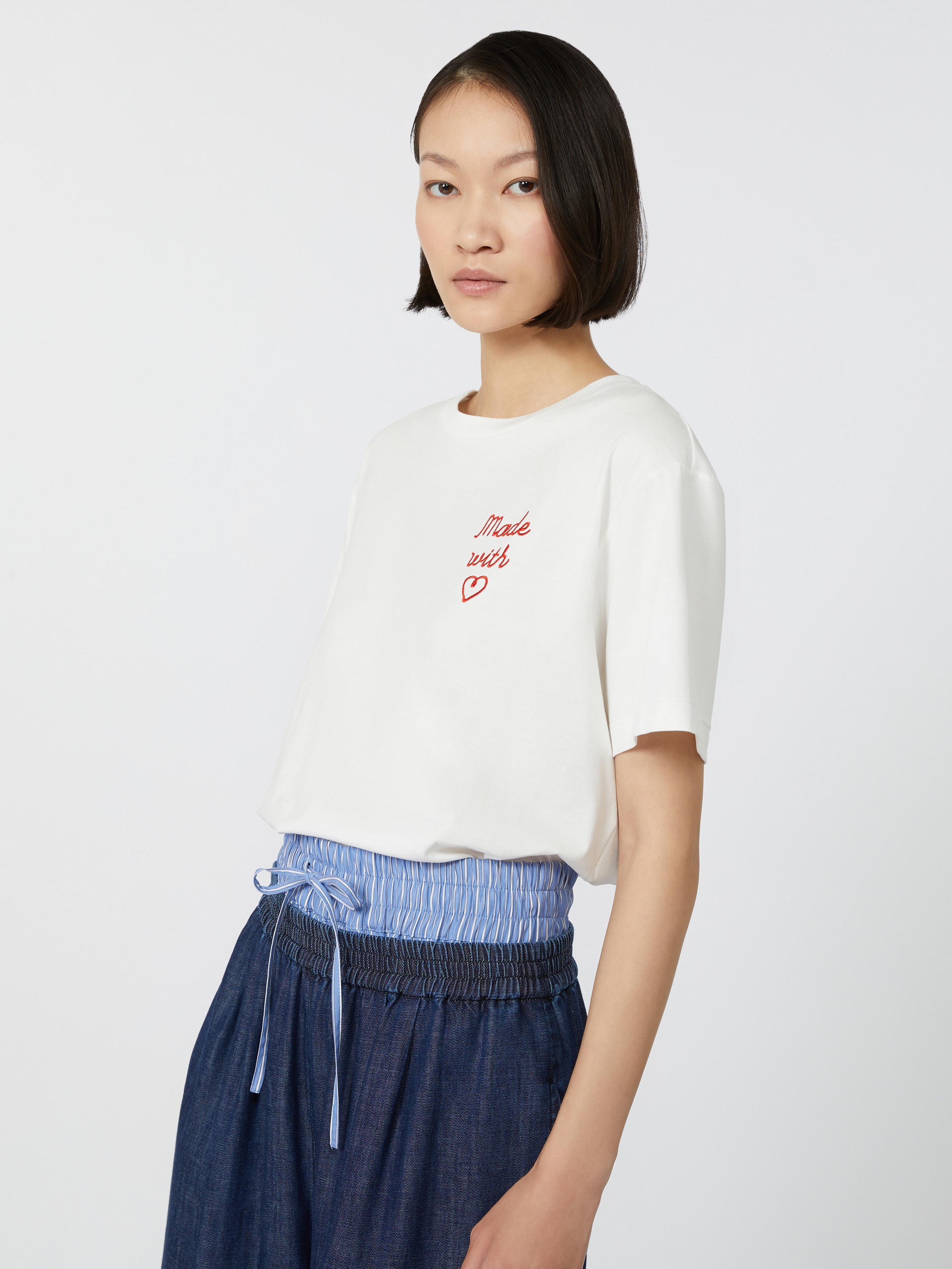 ACLINE Printed organic cotton T-shirt - 5