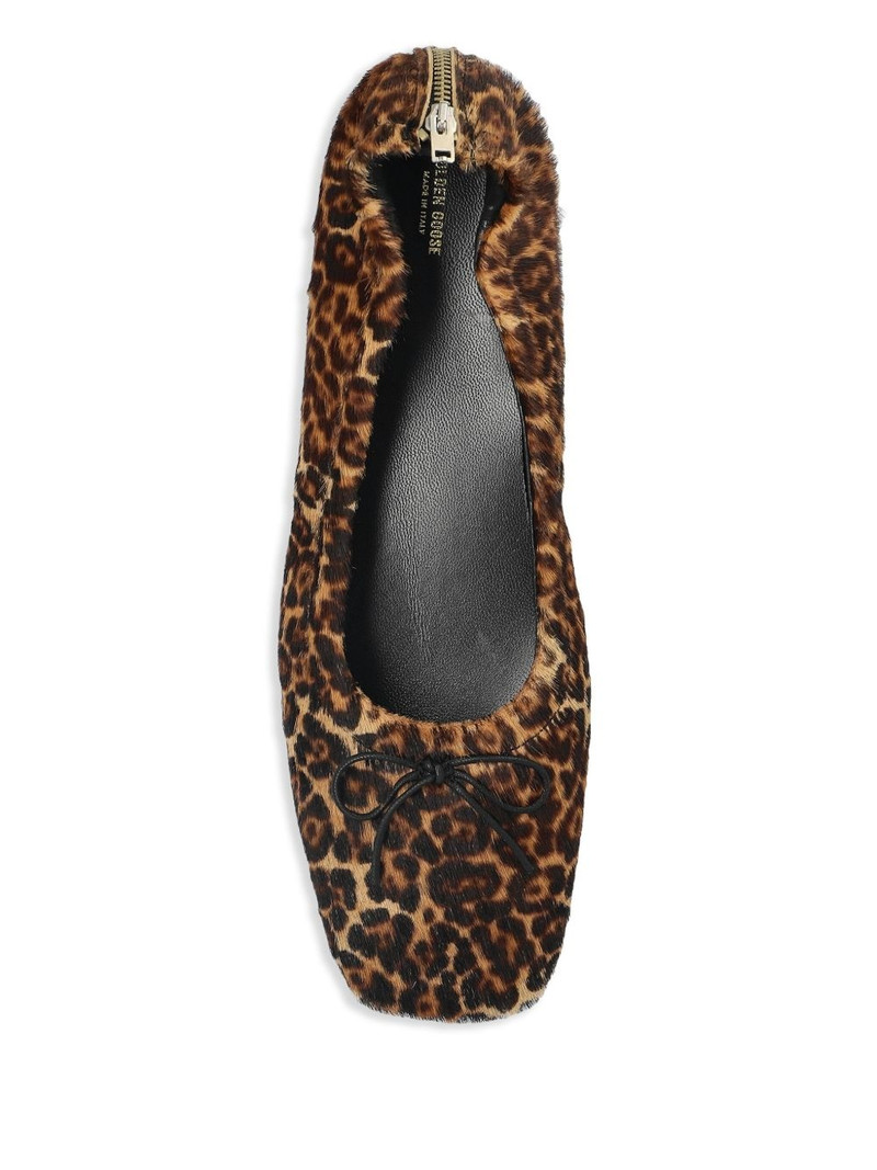 leopard-print ballet flats 4