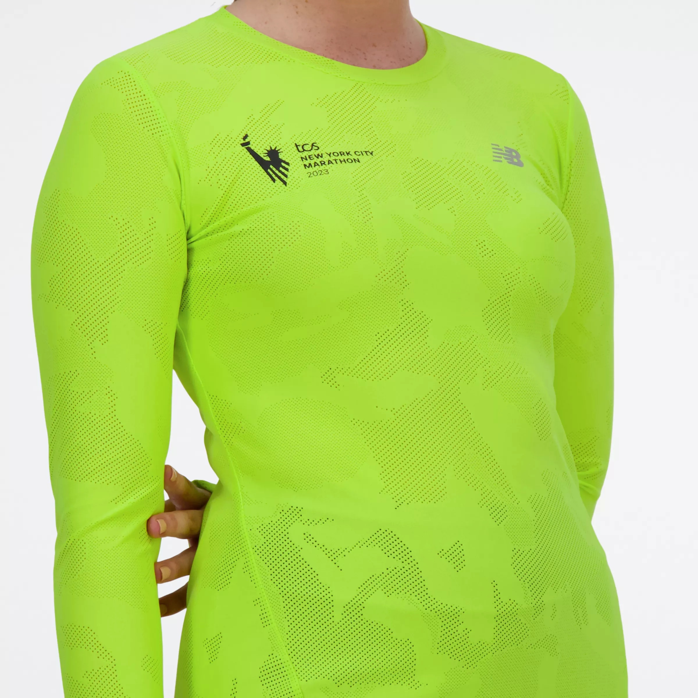 New Balance NYC Marathon Q Speed Jacquard Long Sleeve newbalance