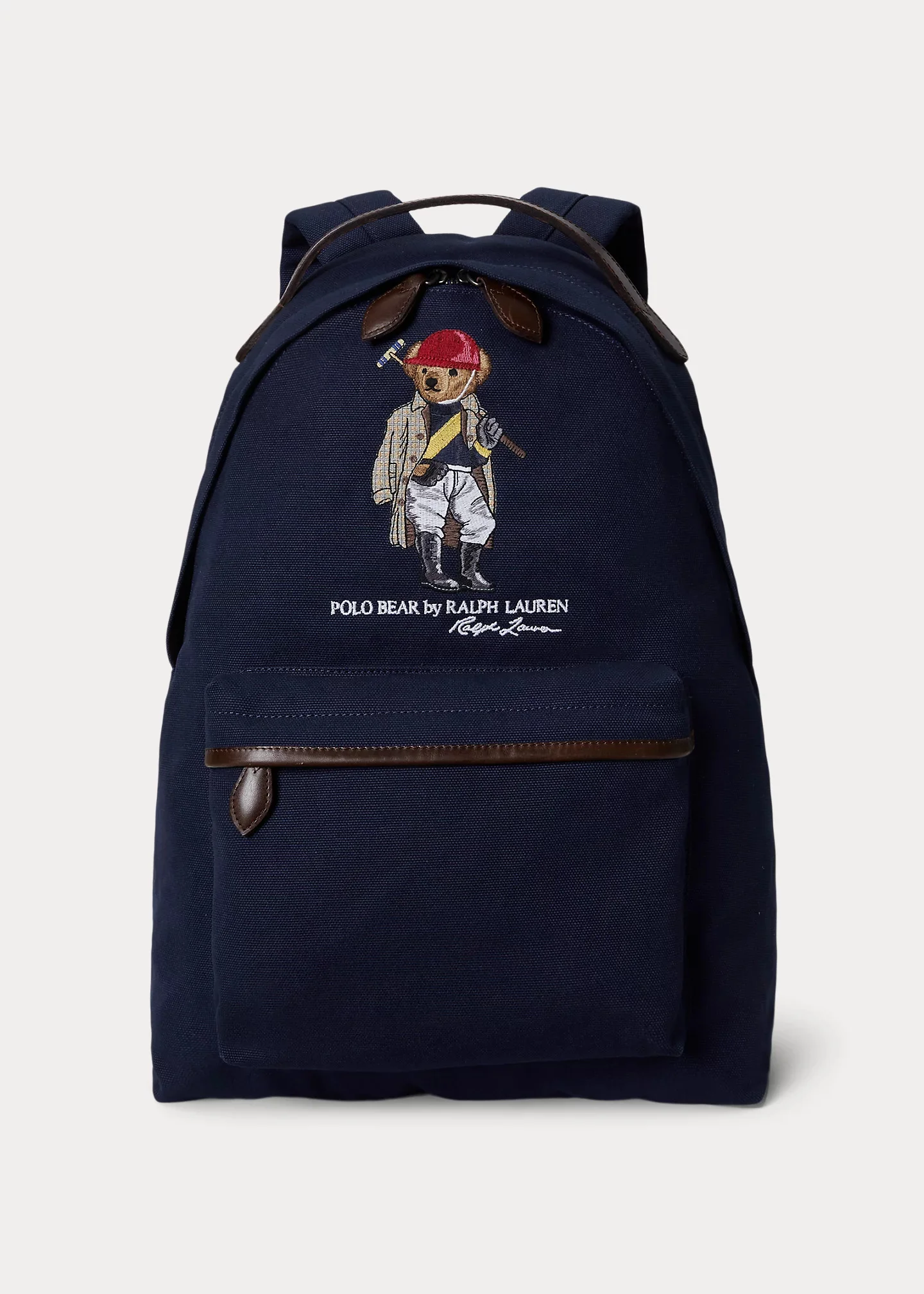 Polo Bear Canvas Backpack - 1