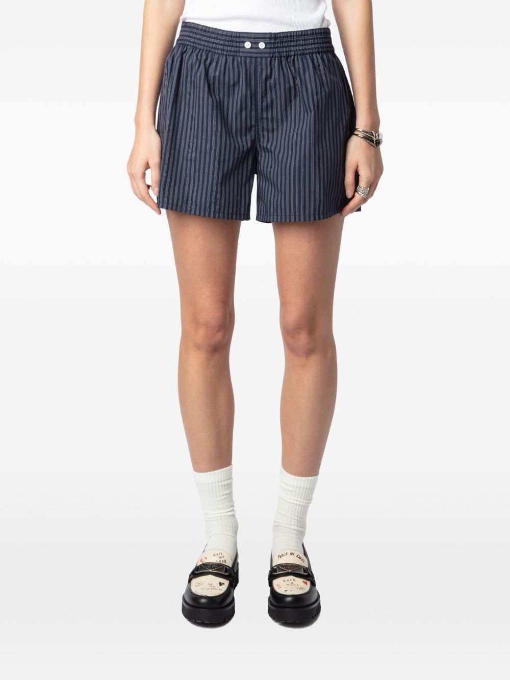 striped shorts - 3