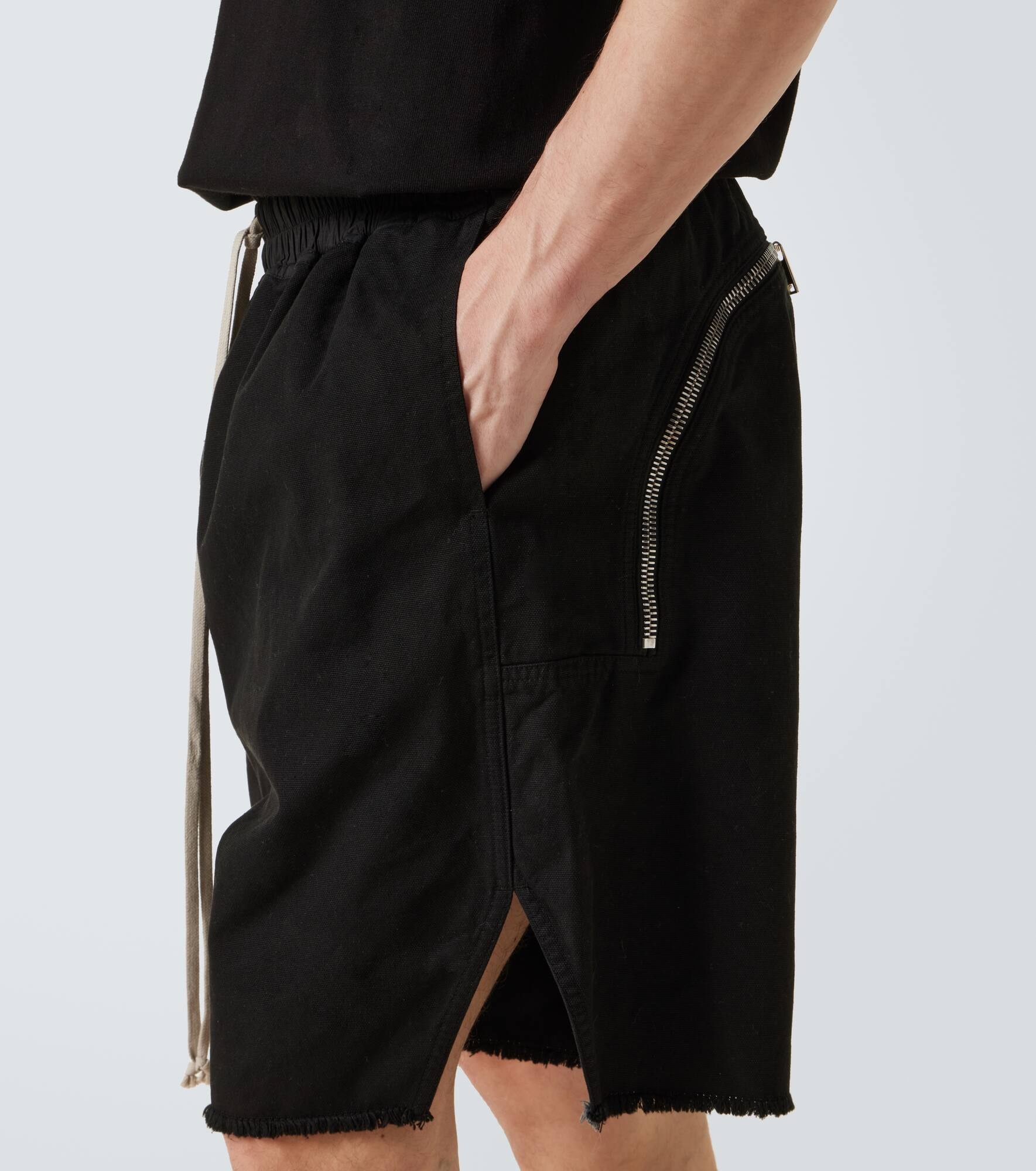 DRKSHDW cotton canvas shorts - 5