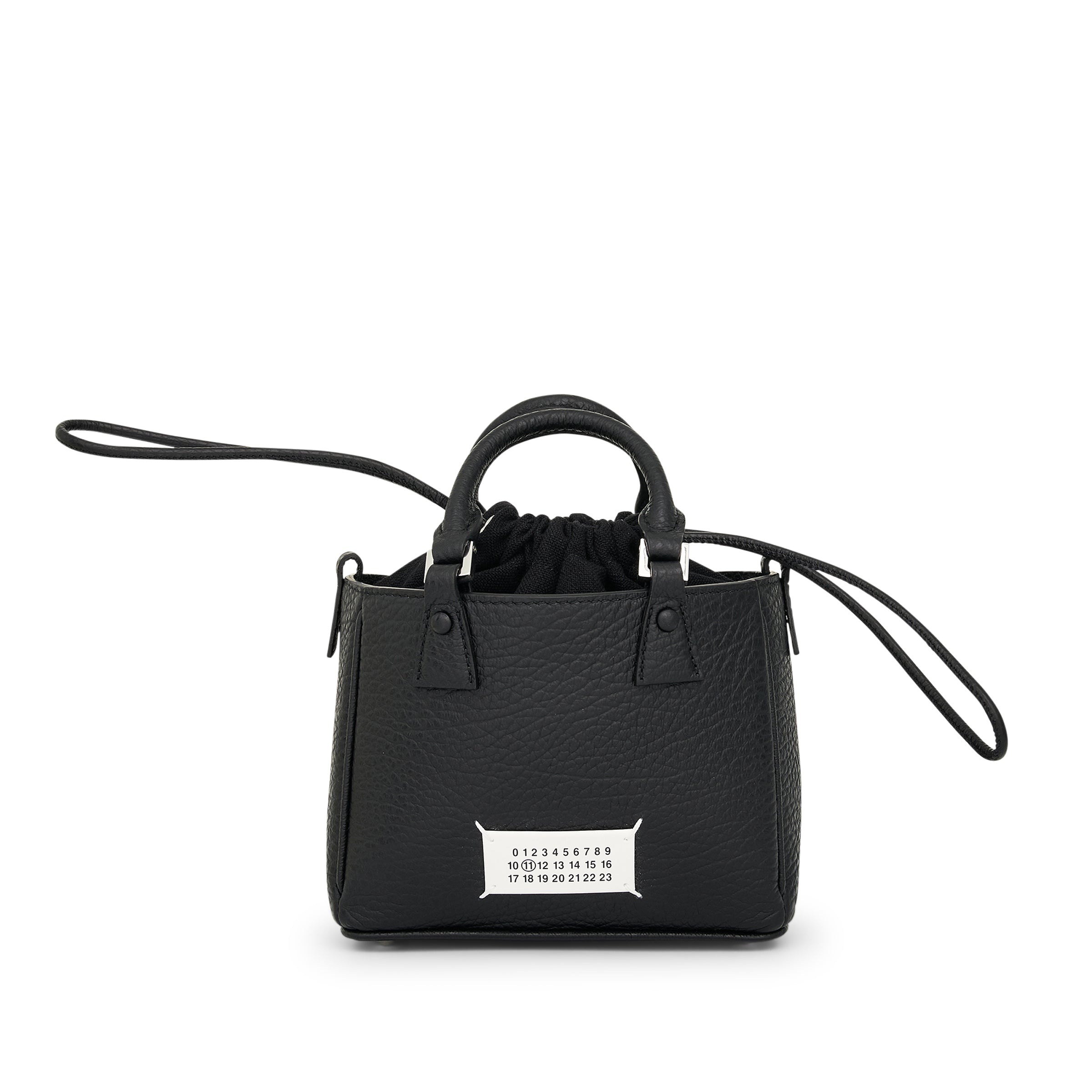 5AC Horizontal Tote Bag in Black - 2