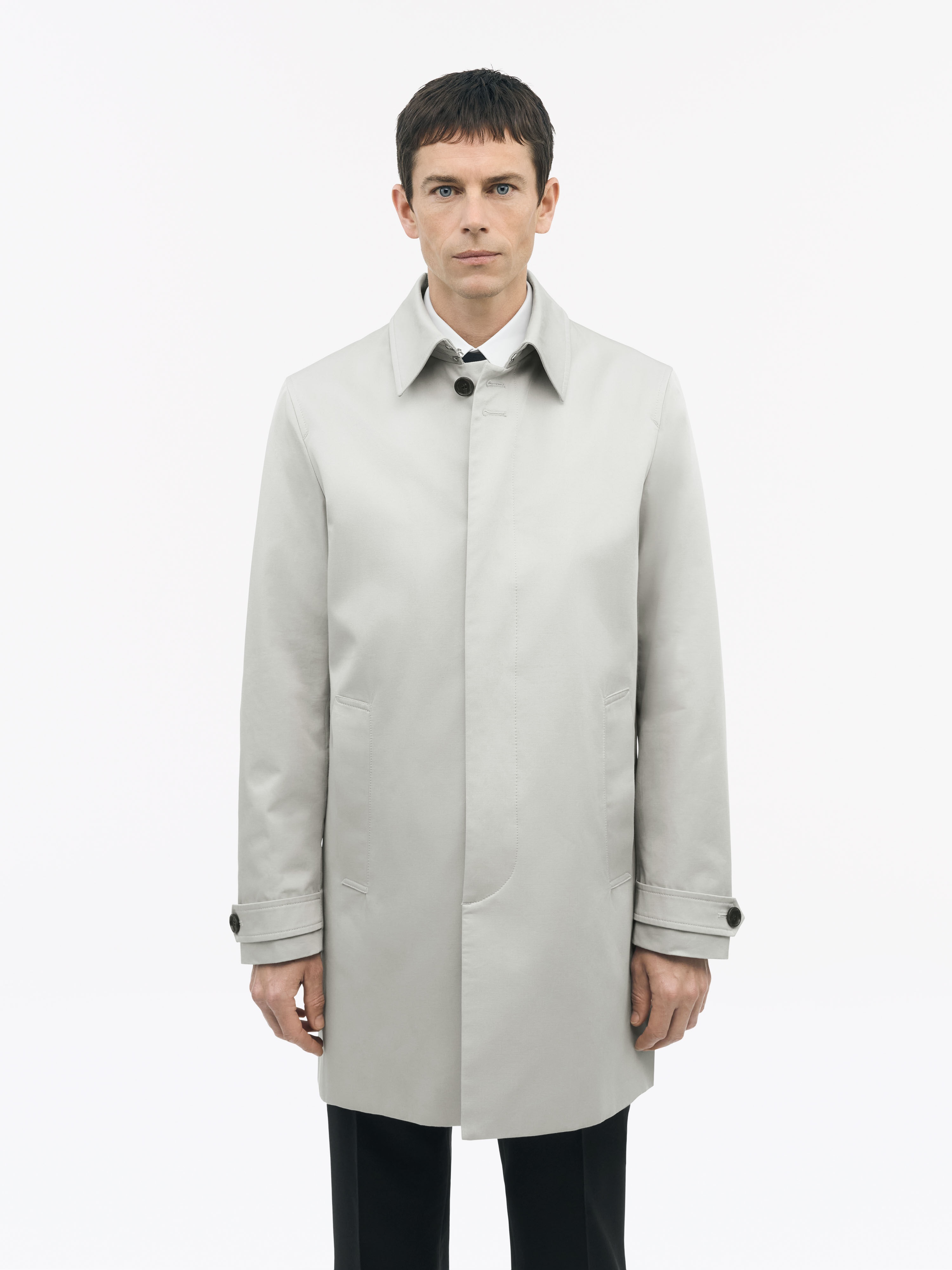Cane Cotton Car Coat - 4