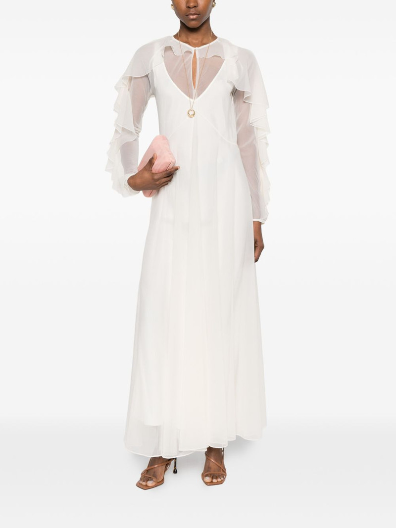 forte_forte ruffled maxi dress outlook