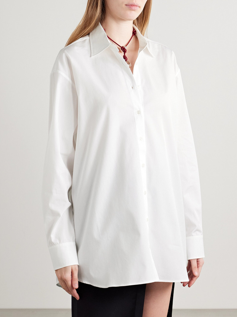 Oversized Cotton-poplin Shirt 4