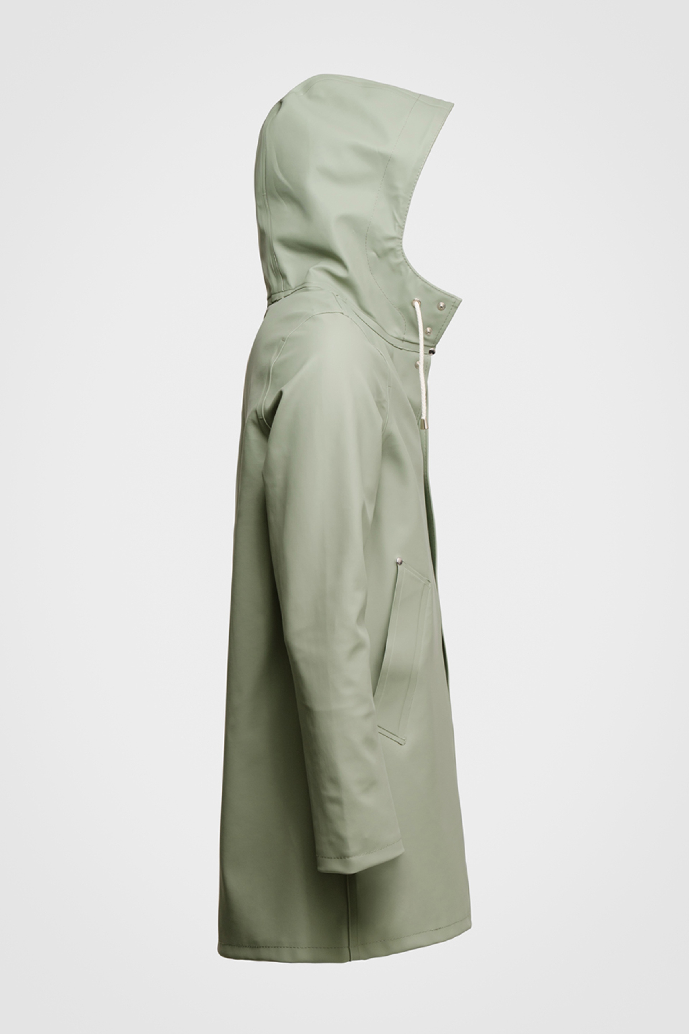 Stockholm Raincoat Sage - 3