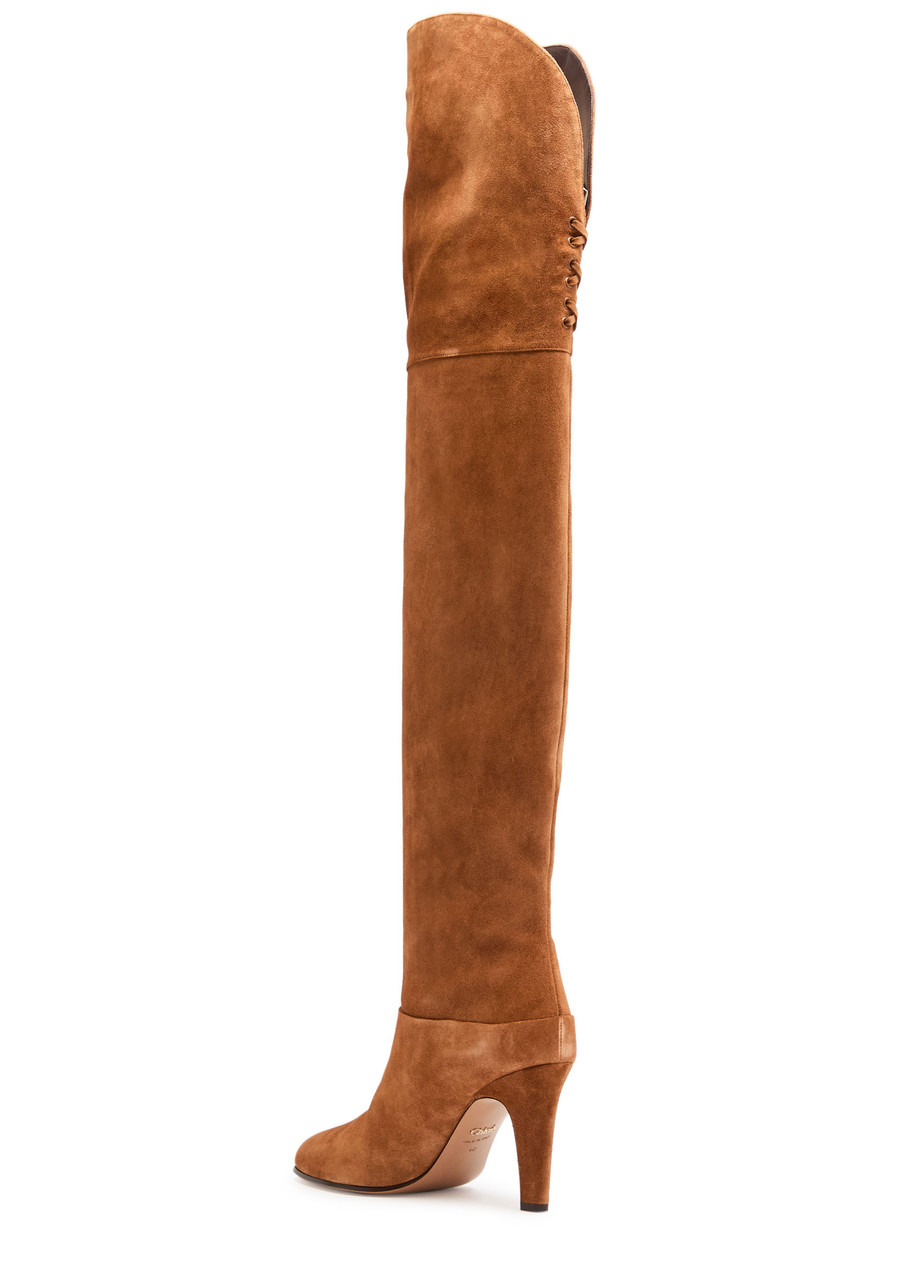 Chloe Eve Suede Over-the-knee Boots - 2