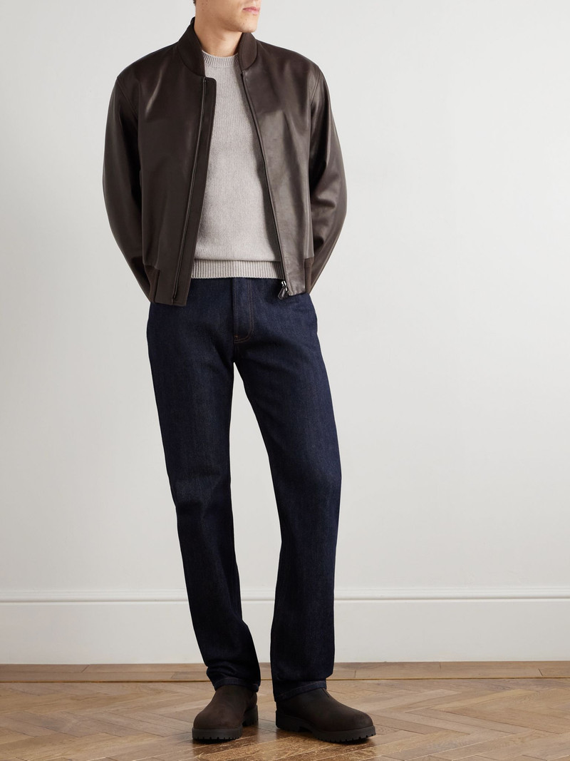 Loro Piana Fobello Cashmere Sweater Gray outlook