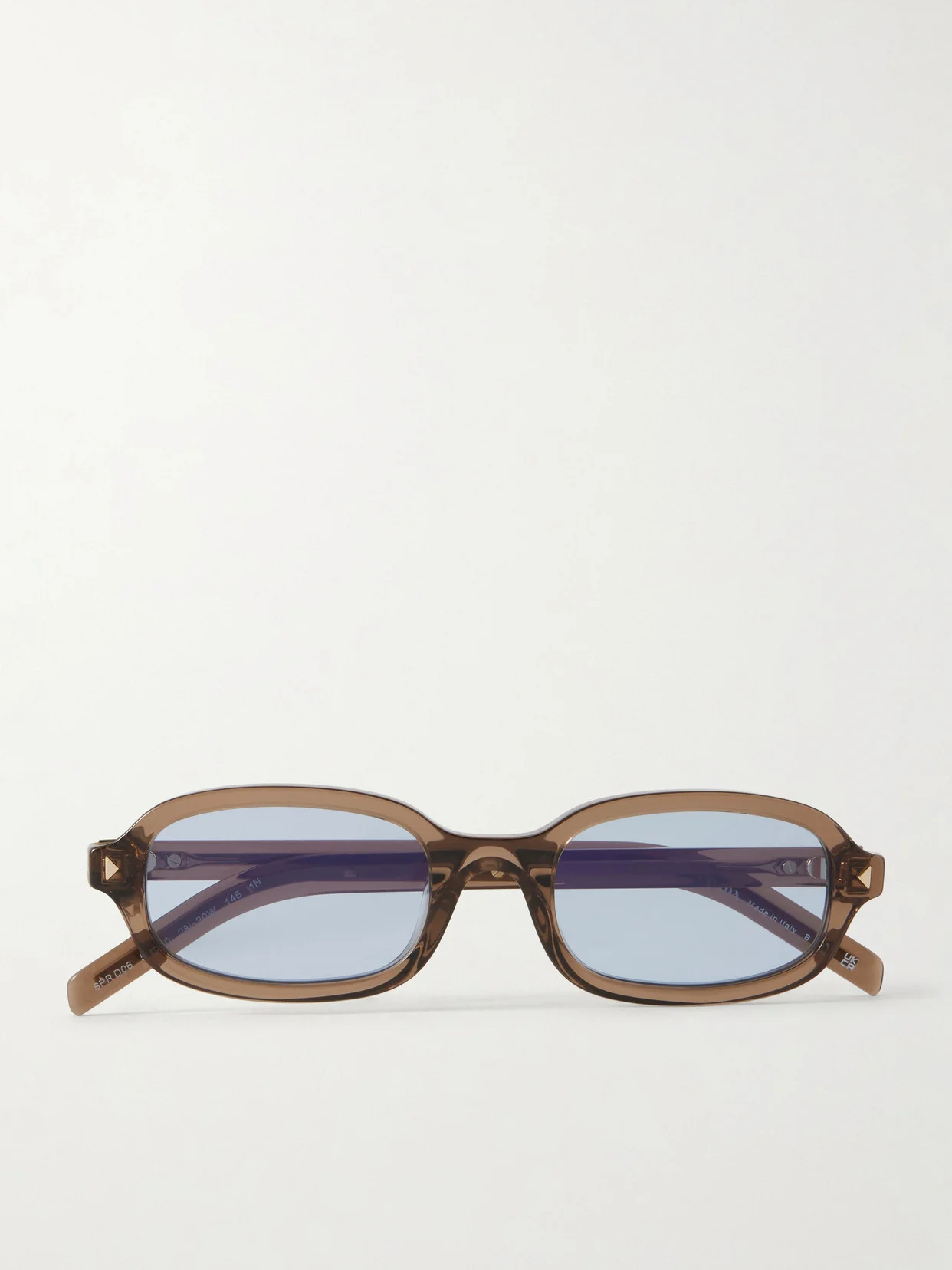 Rectangular-frame Acetate Sunglasses - 1