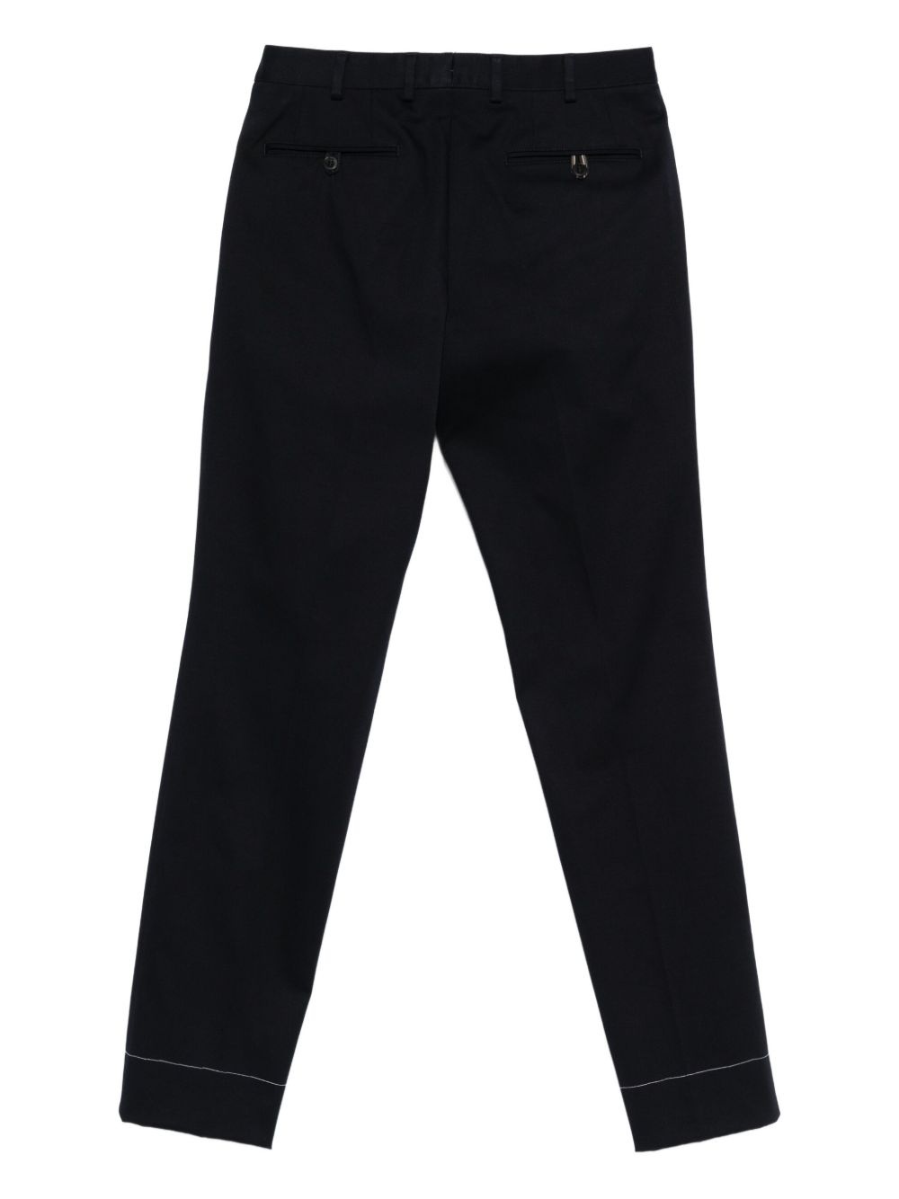 contrasrt-stitching trousers - 2