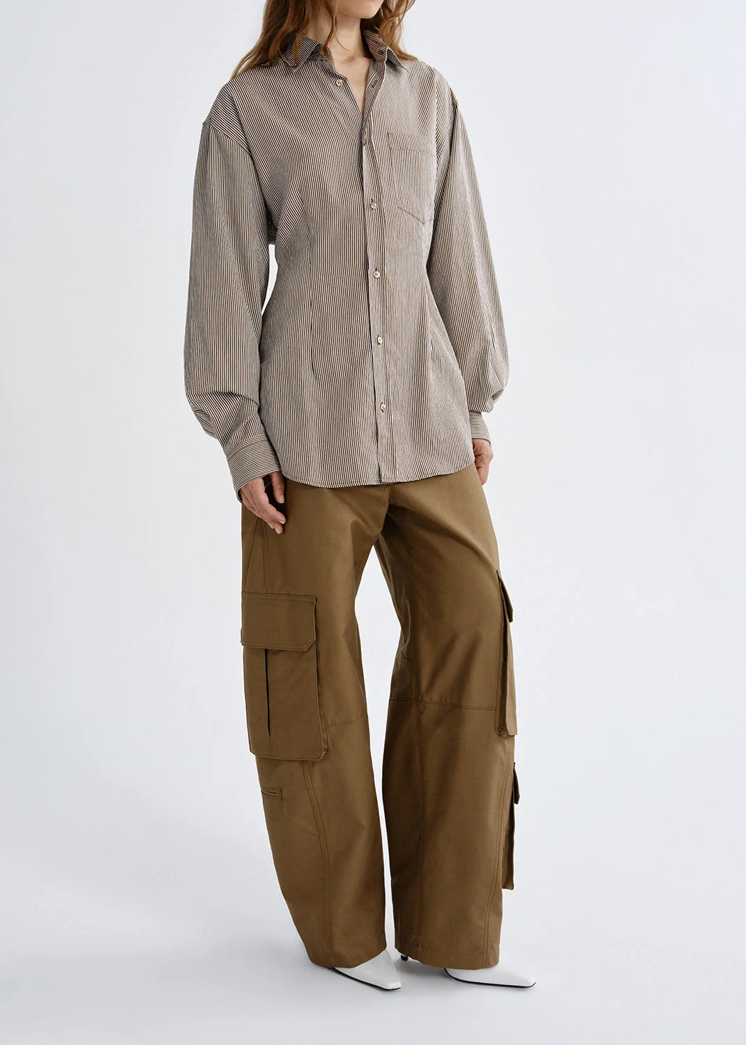 CINCH SHIRT IN JAKARTA STRIPE - 1