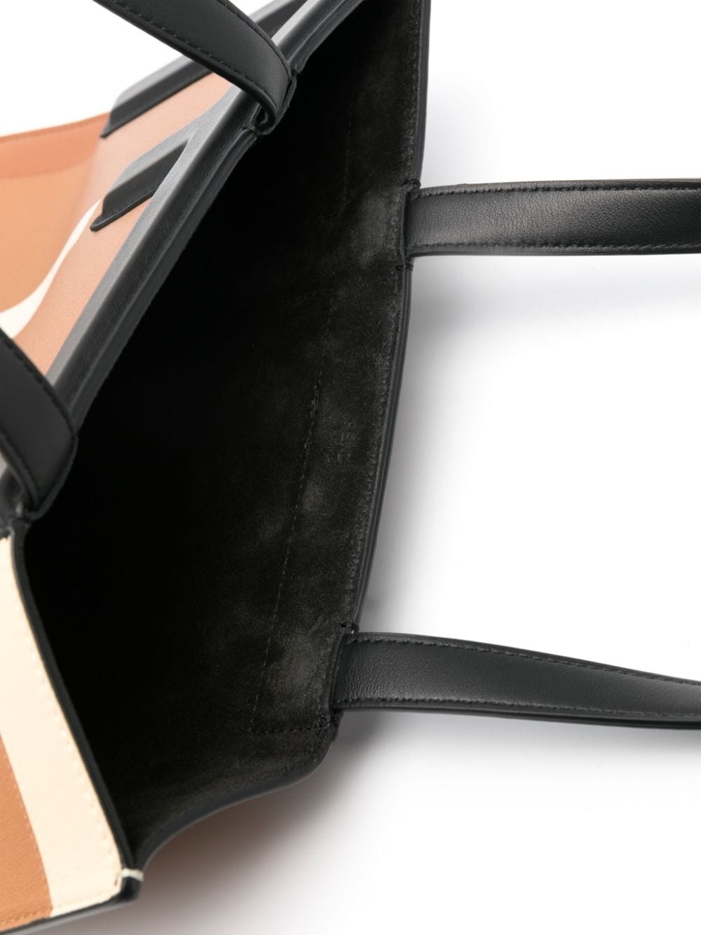 FENDI Fendi flip medium leather tote | REVERSIBLE