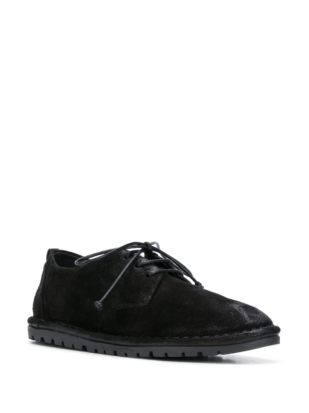smooth lace-up shoes - 3