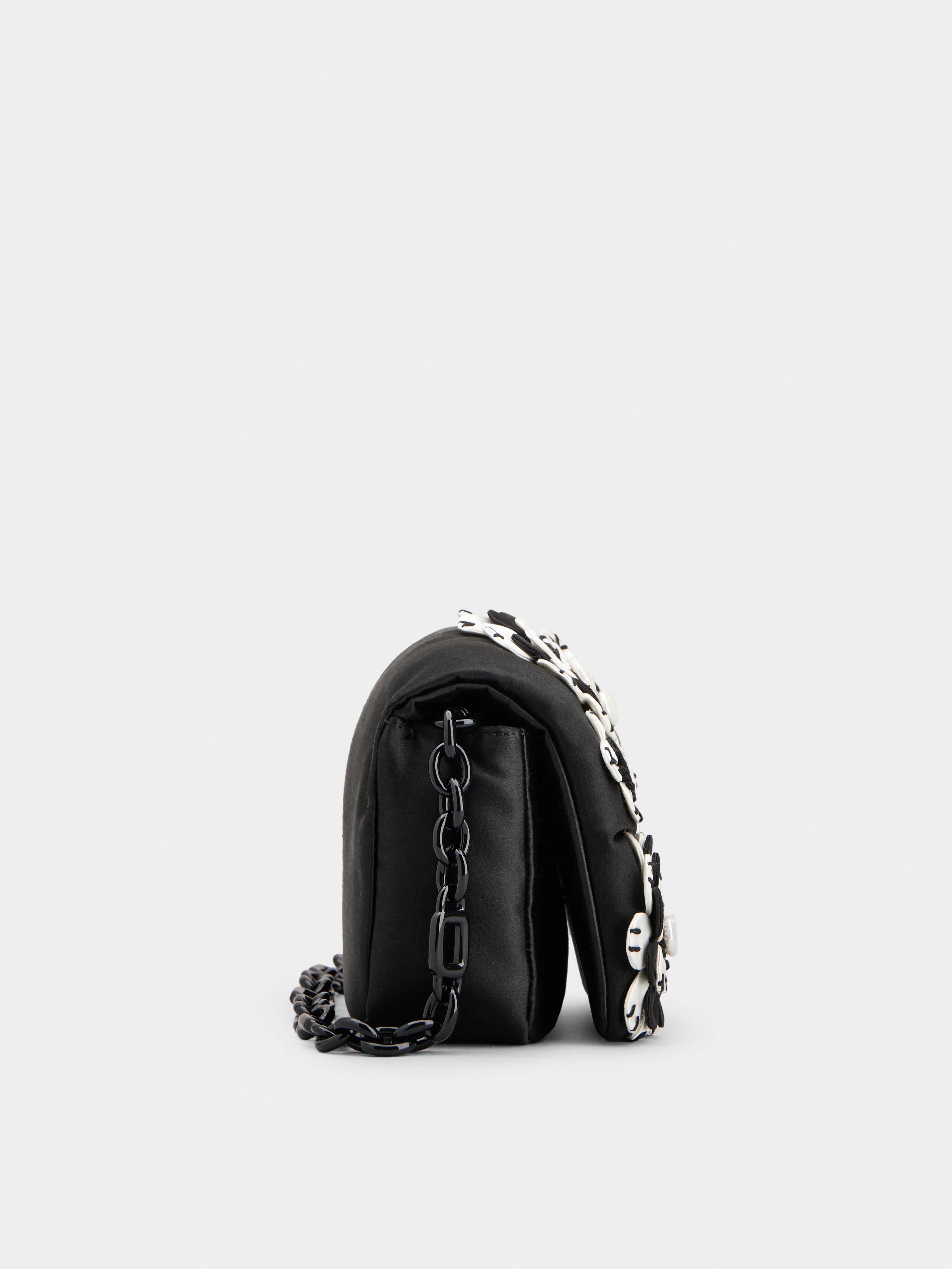 Viv' Choc Bag in satin - 3