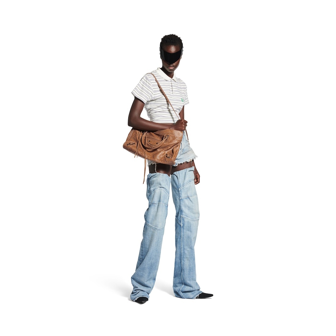 Women's Le City Medium Bag  in Camel - 7