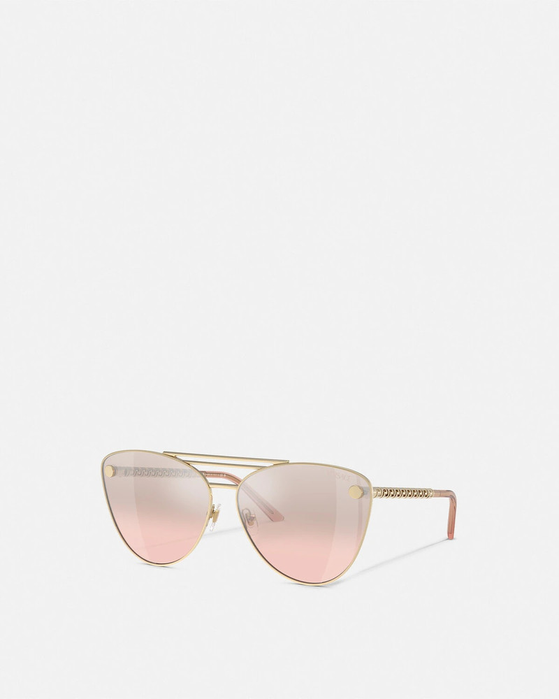 Tubular Greca Cat-Eye Sunglasses 1