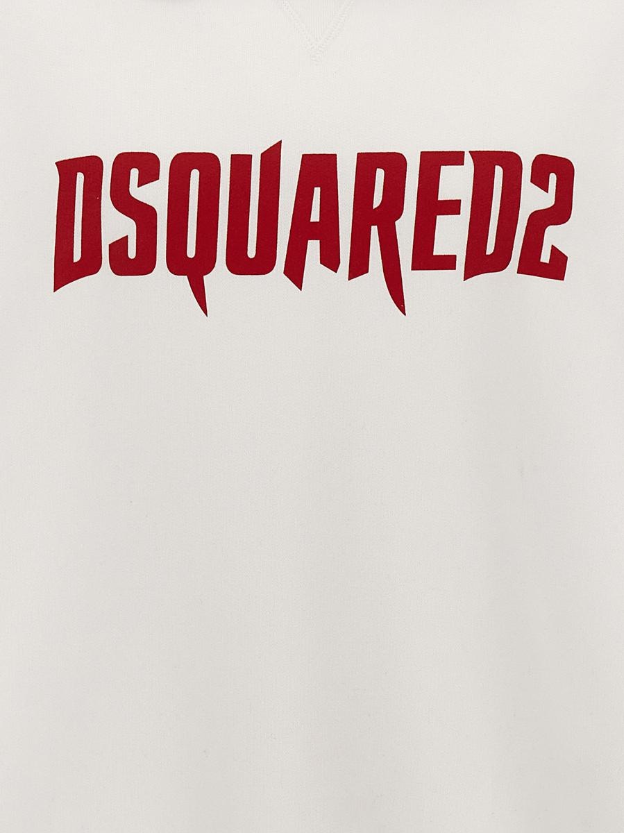 Dsquared2 DSQUARED2 LOGO PRINT HOODIE - 4