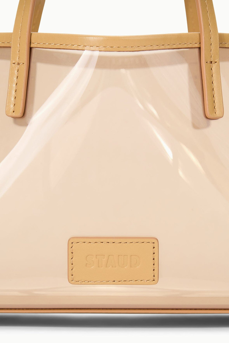 STAUD CHRISTOS MINI TOTE CAMEL 7