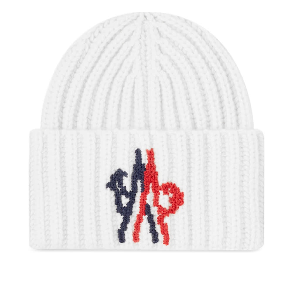 Moncler Genius - 2 Moncler 1952 - Oversized Intarsia Logo Beanie - 1