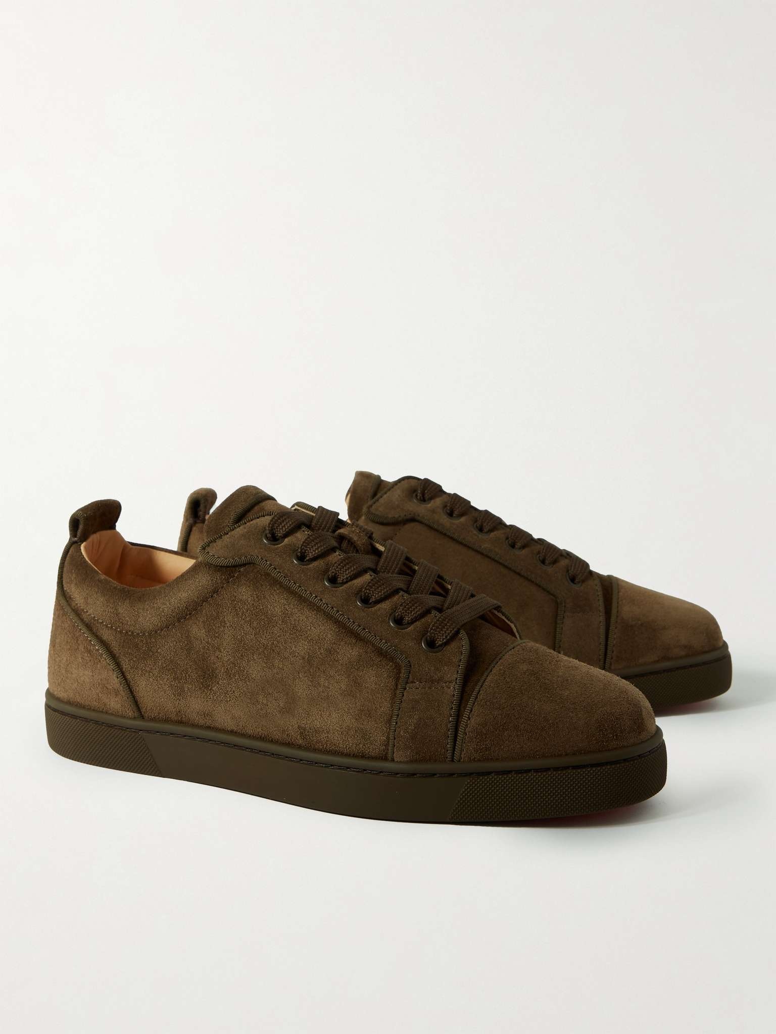 Christian Louboutin Louis Junior Suede Sneakers