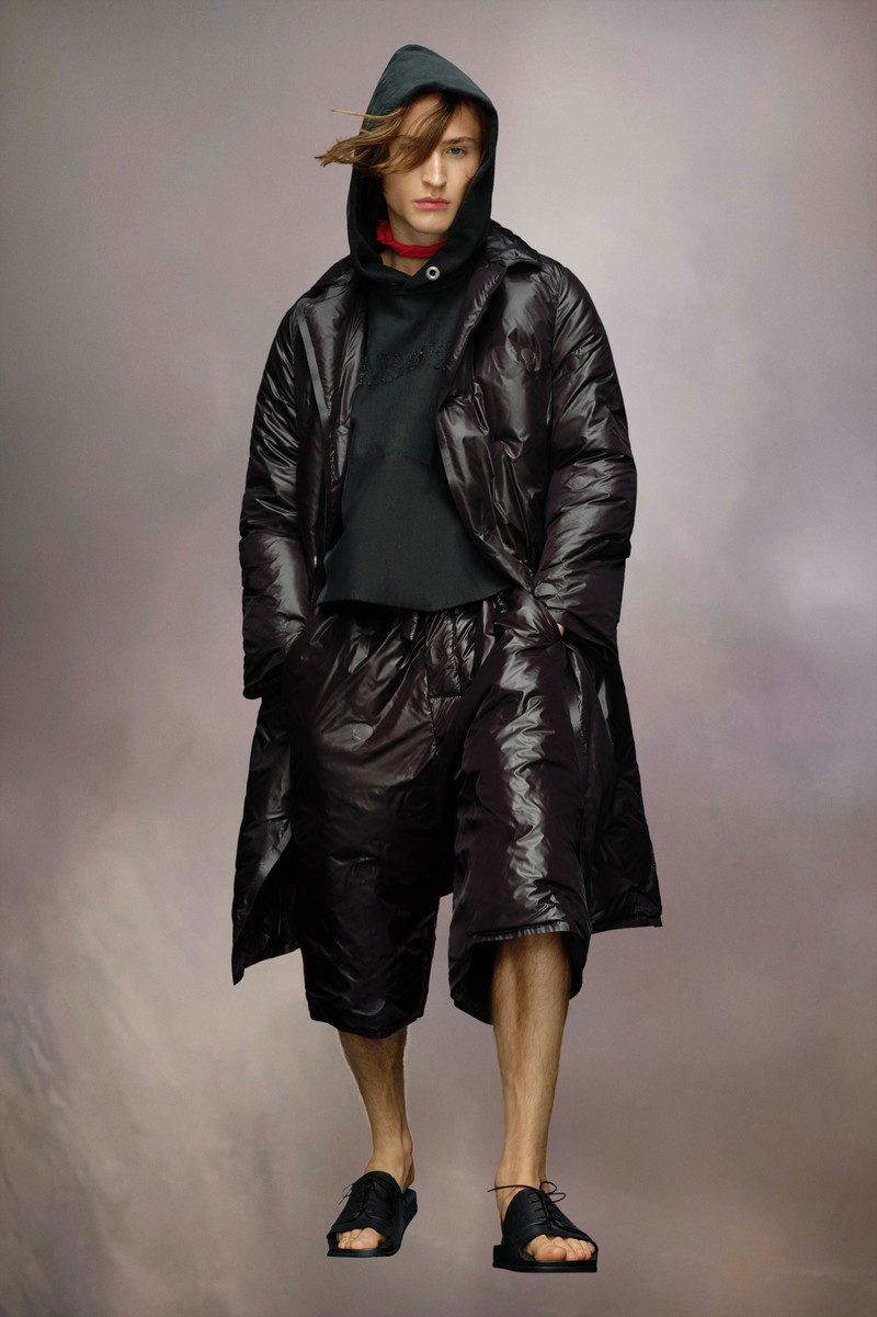 Maison Margiela Padded nylon coat outlook