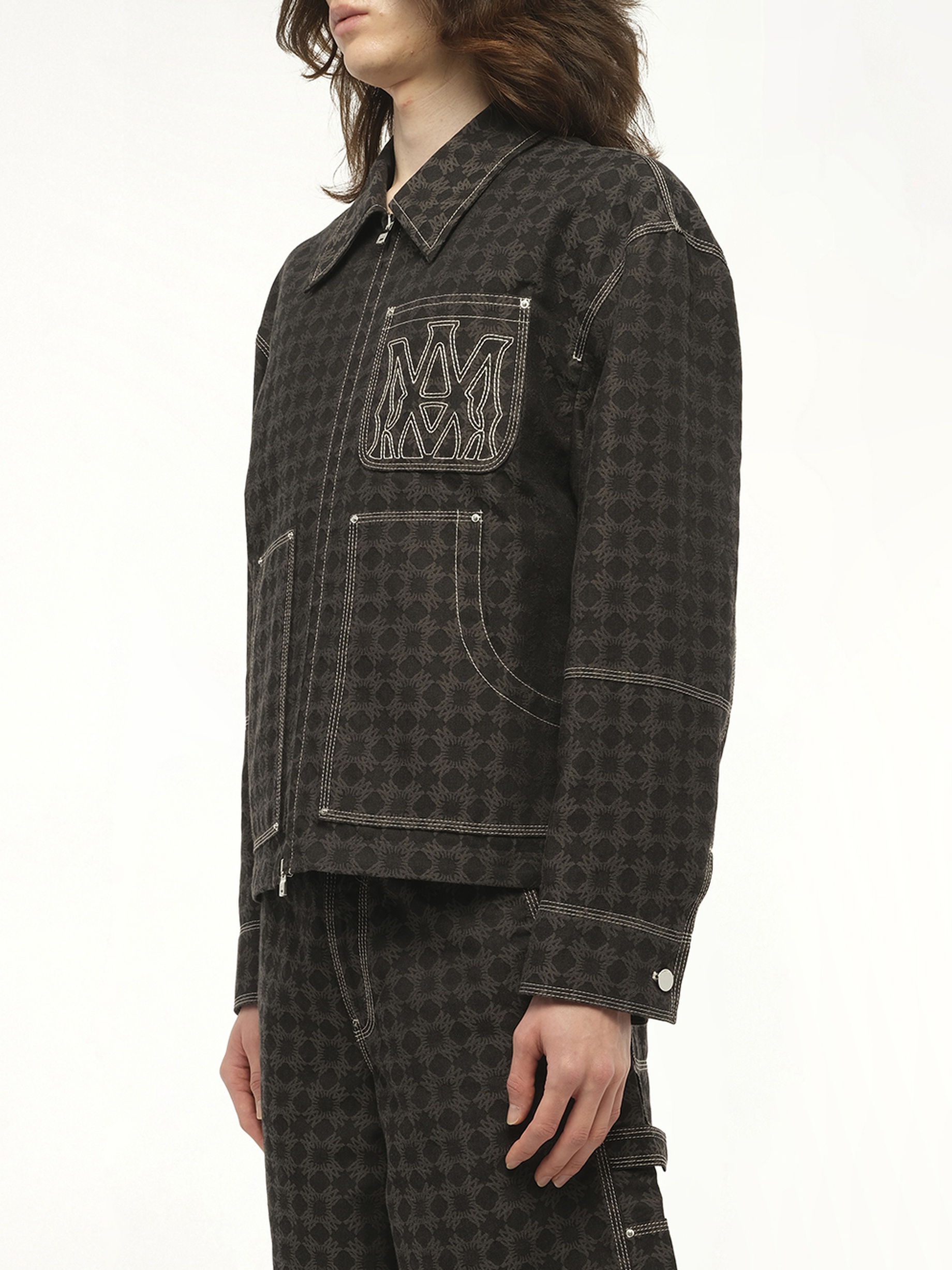 MA Quad Work Jacket in Black - 4