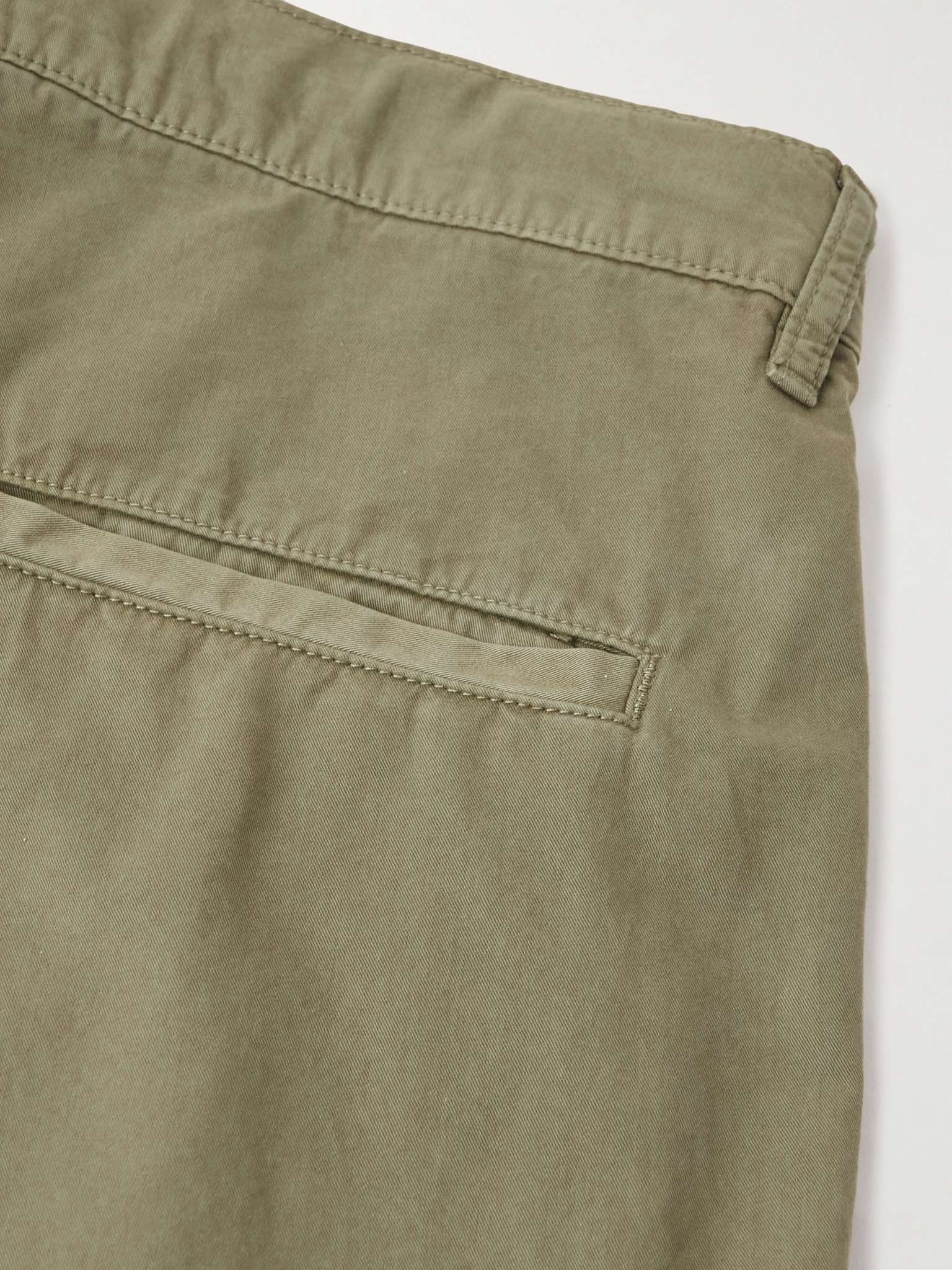 Cotton-Gabardine Tapered Trousers - 8