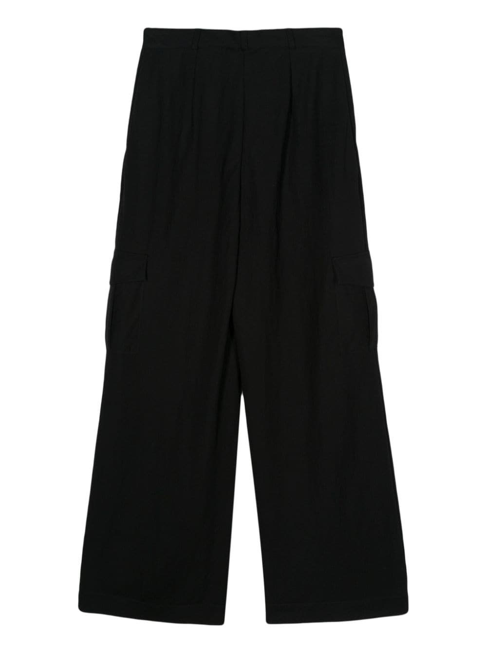 straight-leg cargo trousers - 2