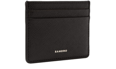 Sandro Leather card holder outlook