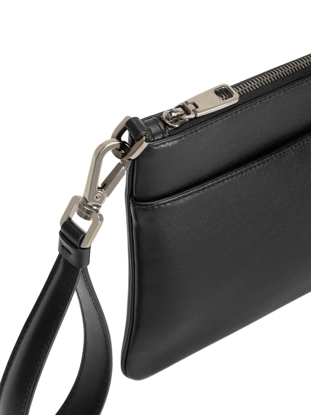 wrist-strap clutch bag - 6