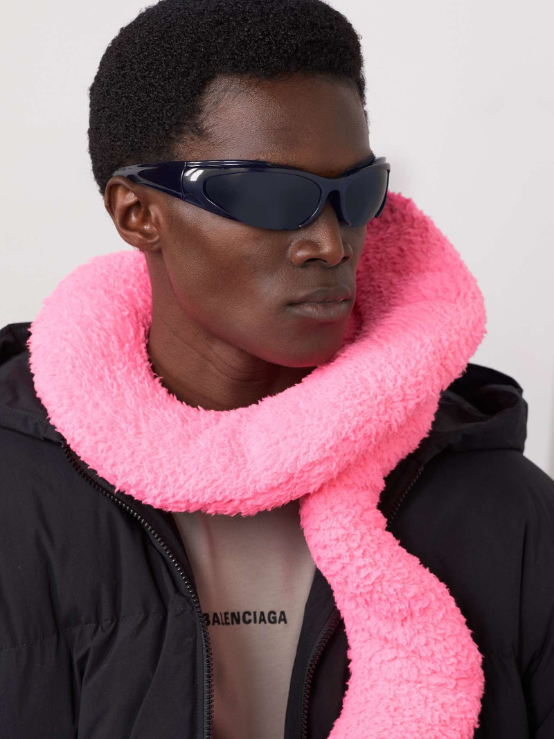 BALENCIAGA Cat-Eye Logo-Print Acetate Sunglasses outlook