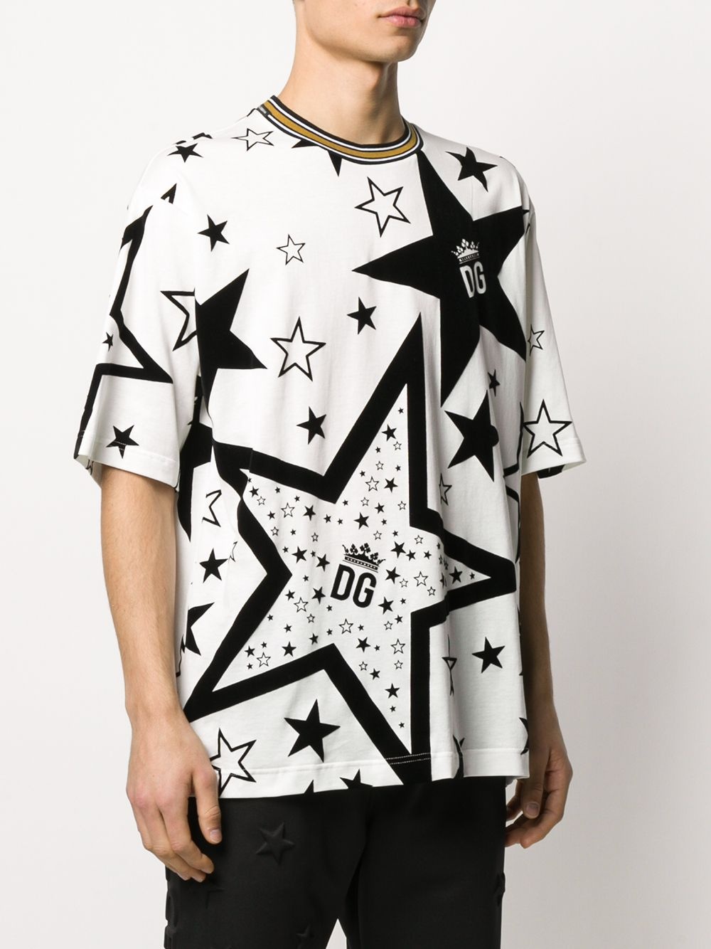 star print T-shirt - 3