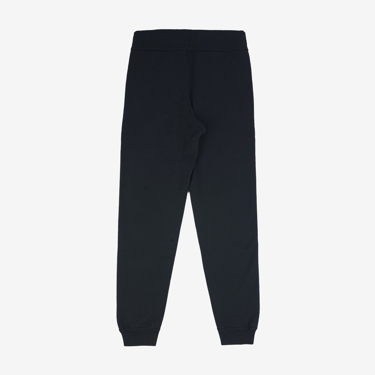 IHSW-70-BLK 14oz Ultra Heavyweight Loopwheel Cotton Sweat Pants - Black - 4