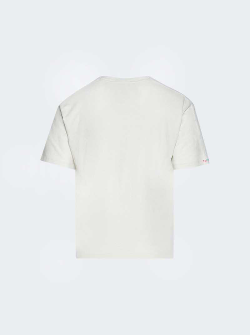 NAHMIAS Dusty Rainbow Applique Tee Egg White outlook