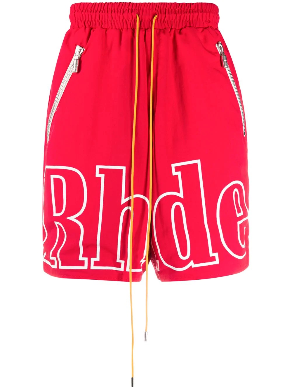 logo print shorts - 1