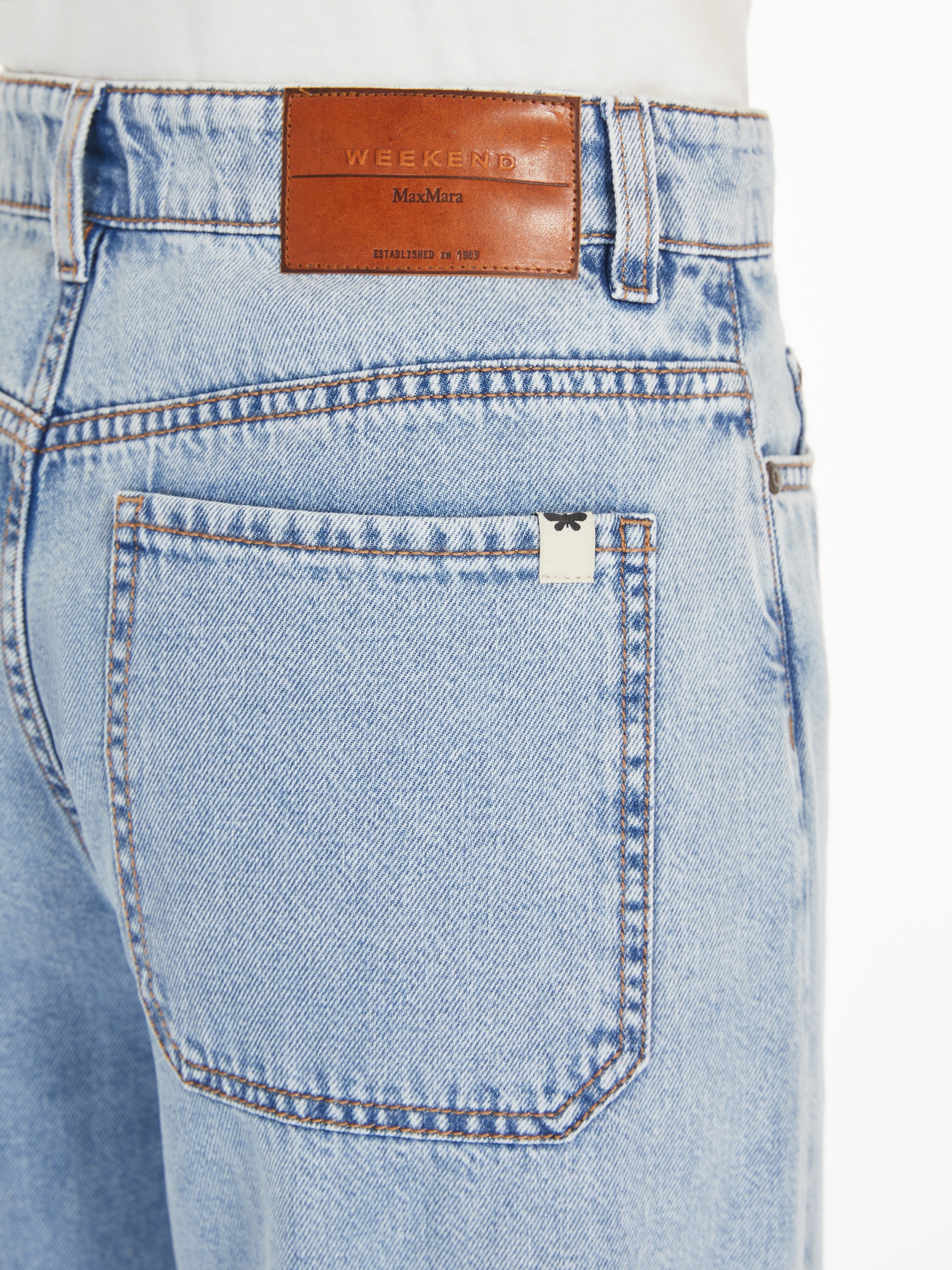 VEGA Wide-leg denim jeans - 5