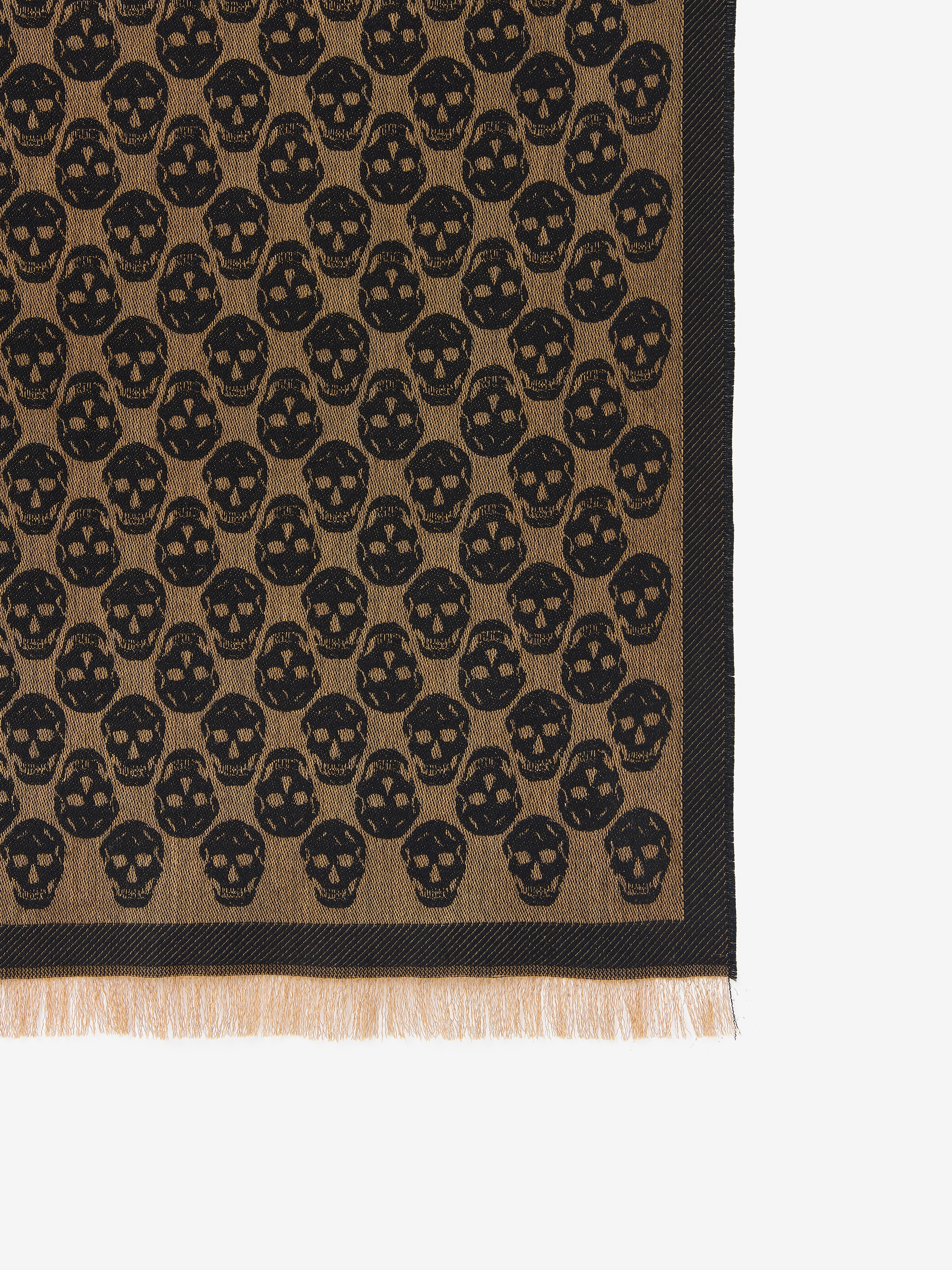 Skull Monogram Scarf - 3