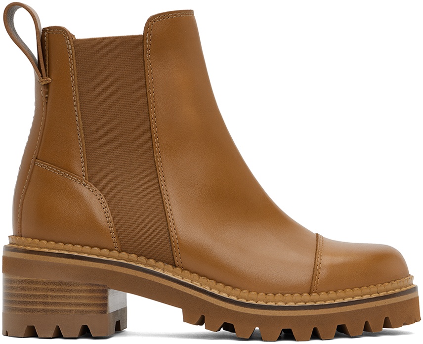 Tan Mallory Chelsea Boots - 2
