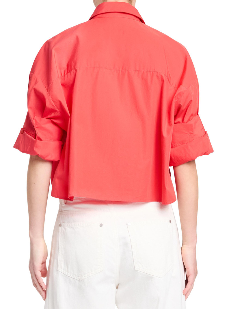 Women's Next Ex Cotton Shirt - Tomato 5