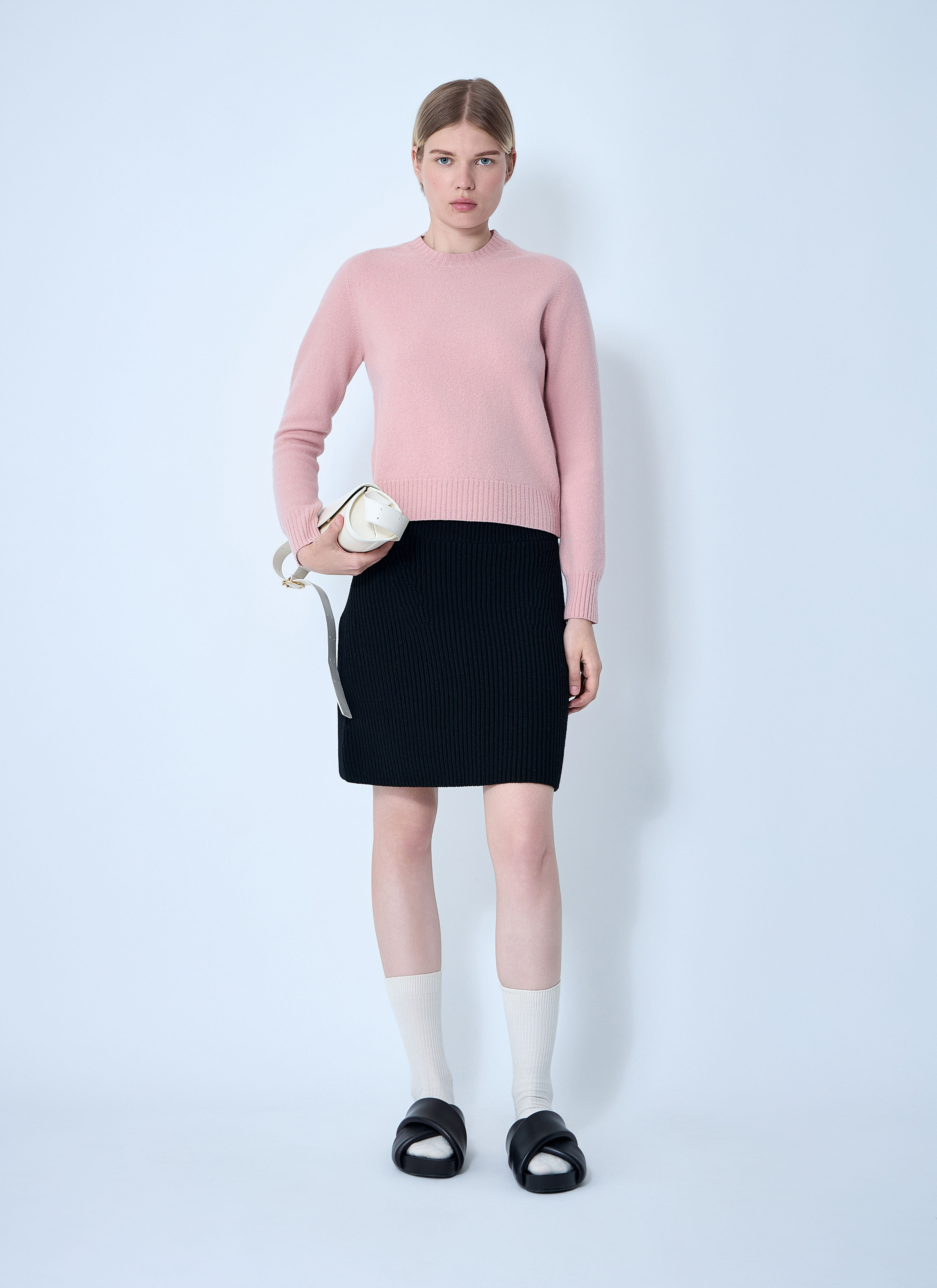 Wool Mini Skirt - 2