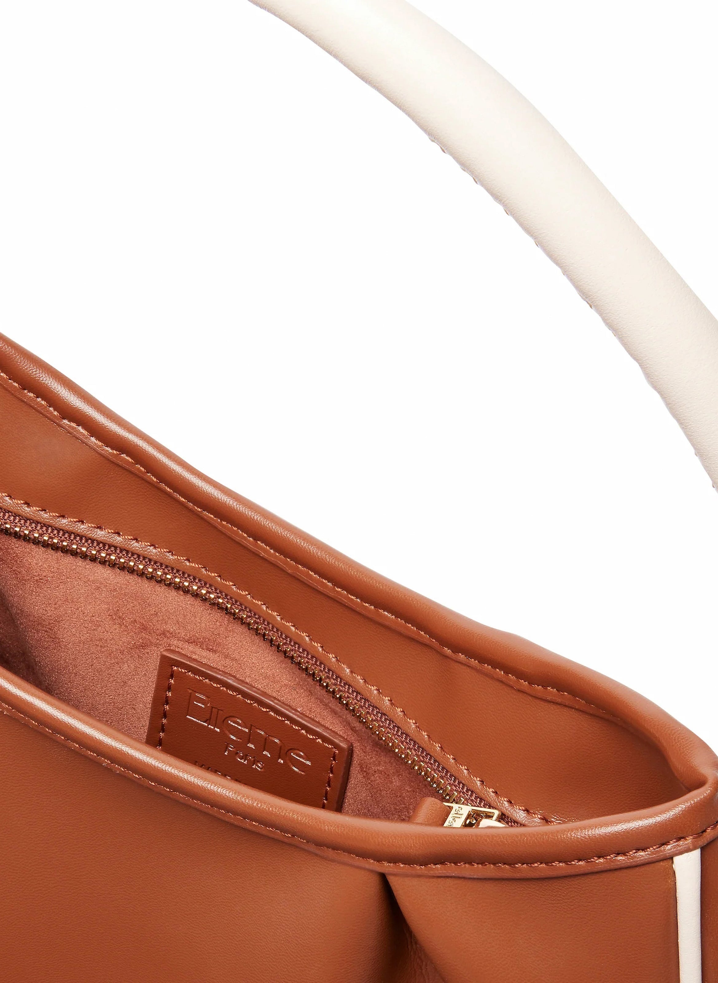 Dimple Leather Cognac/Beige - 3